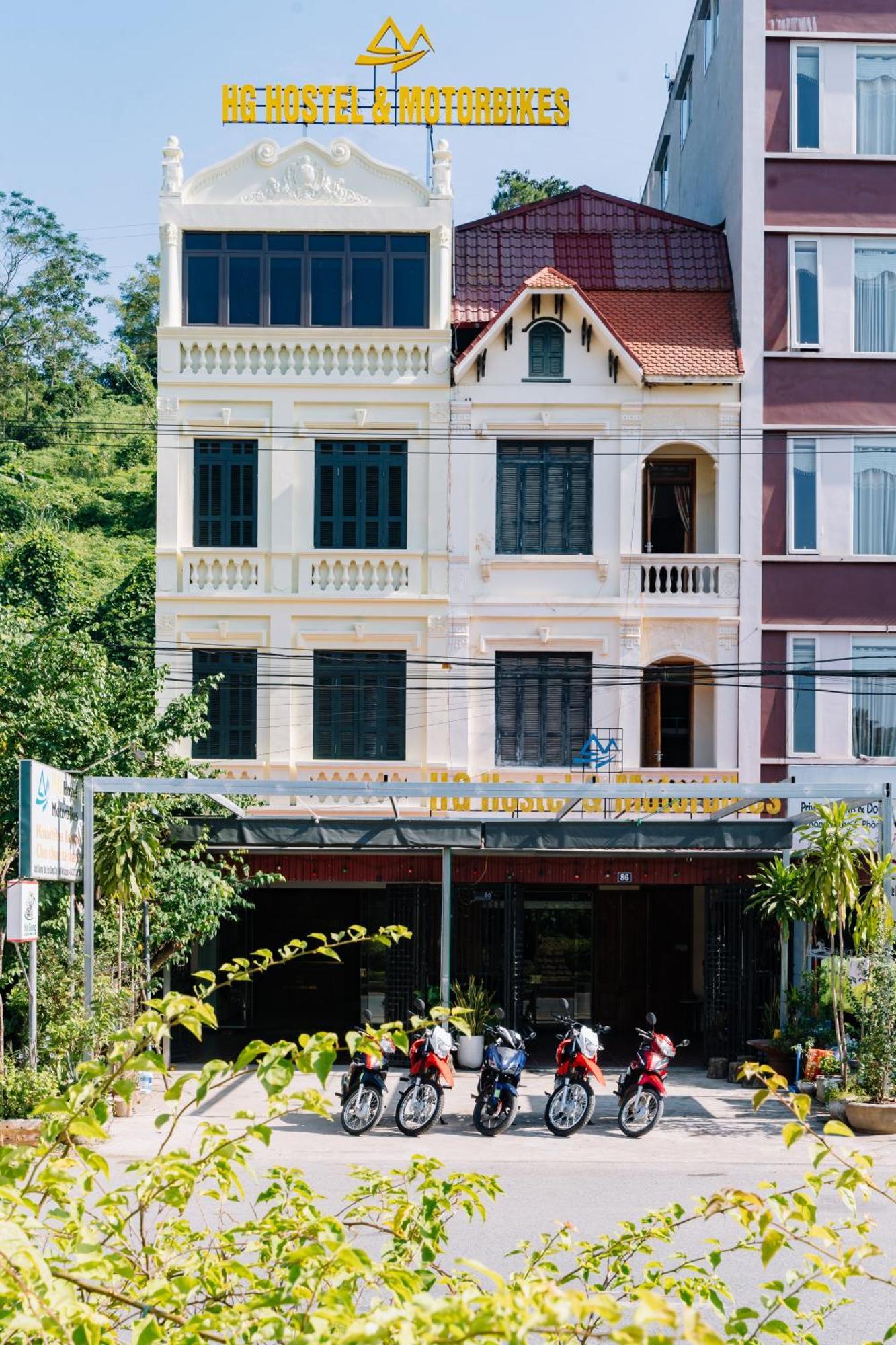 Hg Hostel Provide Tours & Motorbikes Ха Жианг Екстериор снимка